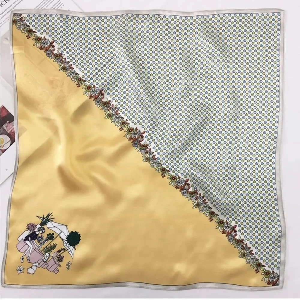 Summer Picnic Silky Scarf
